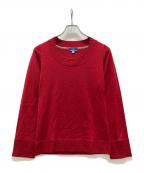BURBERRY BLUE LABELバーバリー ブルー レーベル）の古着「ニット」｜レッド