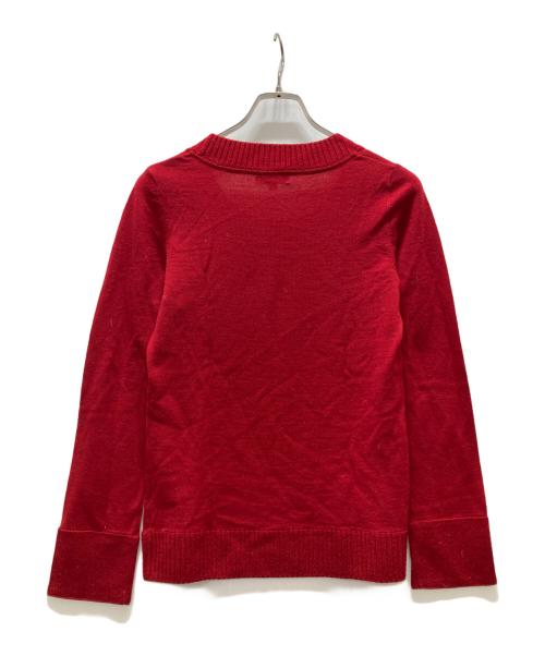 BURBERRY BLUE LABEL（バーバリー ブルー レーベル）BURBERRY BLUE LABEL (バーバリー ブルー レーベル) ニット レッド サイズ:38の古着・服飾アイテム