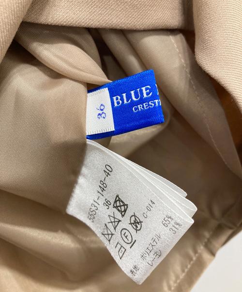 BLUE LABEL CRESTBRIDGE（ブルーレーベルクレストブリッジ）BLUE LABEL CRESTBRIDGE (ブルーレーベルクレストブリッジ) スカート ベージュ サイズ:36の古着・服飾アイテム