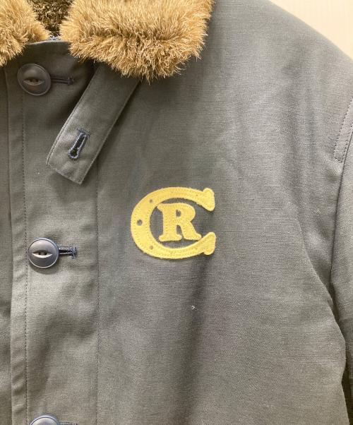 ROTAR（ローター）ROTAR (ローター) Back satin Deck JKT ネイビー サイズ:Mの古着・服飾アイテム