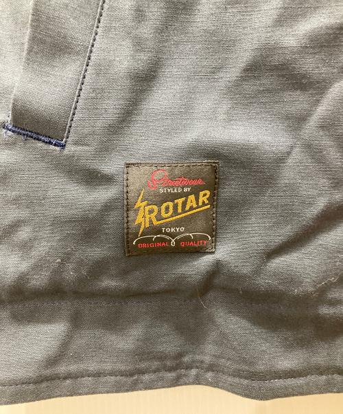 ROTAR（ローター）ROTAR (ローター) Back satin Deck JKT ネイビー サイズ:Mの古着・服飾アイテム