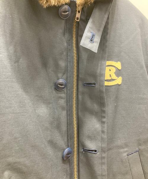 ROTAR（ローター）ROTAR (ローター) Back satin Deck JKT ネイビー サイズ:Mの古着・服飾アイテム