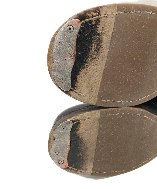 ROLLING DUB TRIO（ローリングダブトリオ）ROLLING DUB TRIO (ローリングダブトリオ) COUPEN7ワークブーツ ブラック サイズ:７ｈの古着・服飾アイテム