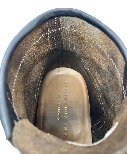 ROLLING DUB TRIO（ローリングダブトリオ）ROLLING DUB TRIO (ローリングダブトリオ) COUPEN7ワークブーツ ブラック サイズ:７ｈの古着・服飾アイテム