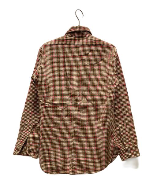 PENDLETON（ペンドルトン）PENDLETON (ペンドルトン) 70～80s チェックネルシャツ レッド×ブラウン サイズ:Sの古着・服飾アイテム