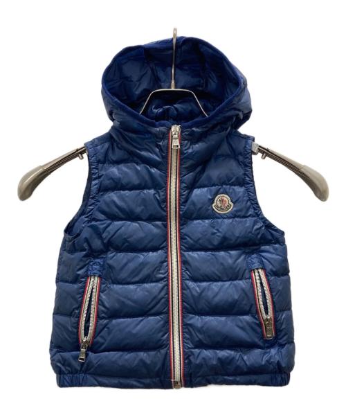 MONCLER（モンクレール）MONCLER (モンクレール) naples gilet/ダウンベスト ネイビー サイズ:2/92ｃｍの古着・服飾アイテム