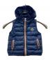 MONCLER（モンクレール）の古着「naples gilet/ダウンベスト」｜ネイビー