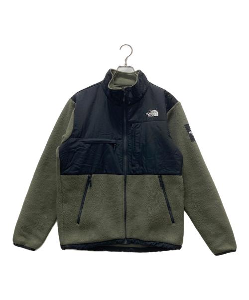 THE NORTH FACE（ザ ノース フェイス）THE NORTH FACE (ザ ノース フェイス) デナリジャケット ブラック×カーキ サイズ:Lの古着・服飾アイテム