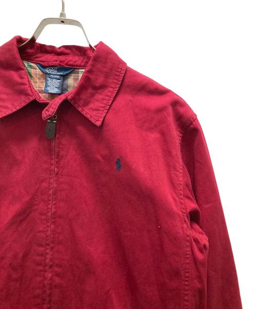 POLO RALPH LAUREN（ポロ・ラルフローレン）POLO RALPH LAUREN (ポロ・ラルフローレン) スイングトップ レッド サイズ:XL(20)の古着・服飾アイテム