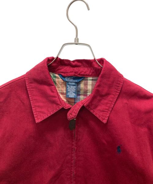 POLO RALPH LAUREN（ポロ・ラルフローレン）POLO RALPH LAUREN (ポロ・ラルフローレン) スイングトップ レッド サイズ:XL(20)の古着・服飾アイテム