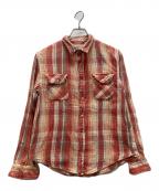LEVI'S VINTAGE CLOTHINGリーバイス ビンテージ クロージング）の古着「チェックシャツ」｜レッド