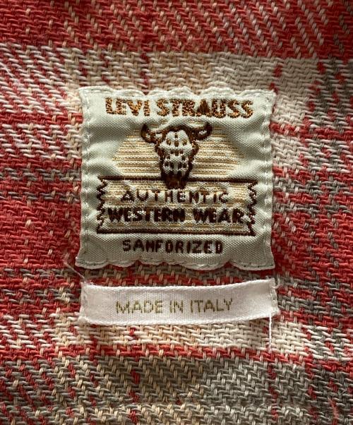 LEVI'S VINTAGE CLOTHING（リーバイス ビンテージ クロージング）LEVI'S VINTAGE CLOTHING (リーバイス ビンテージ クロージング) チェックシャツ レッド サイズ:Sの古着・服飾アイテム
