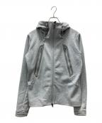 DESCENTE ALLTERRAINデザイント オルテライン）の古着「ジップパーカー」｜グレー