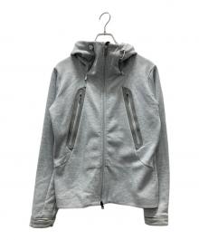 DESCENTE ALLTERRAIN（デザイント オルテライン）の古着「ジップパーカー」｜グレー