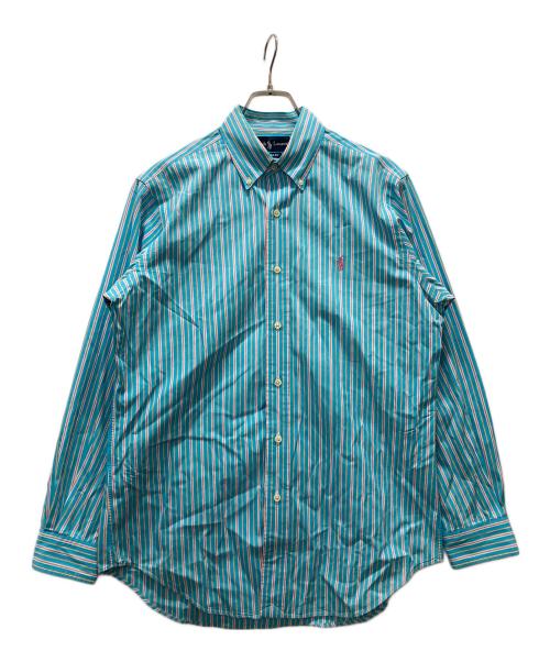 RALPH LAUREN（ラルフローレン）RALPH LAUREN (ラルフローレン) ボタンダウンシャツ ブルー サイズ:15の古着・服飾アイテム