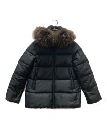 nano・universe（ナノ・ユニバース）の古着「西川ダウンジャケット」｜ブラック