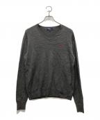 POLO RALPH LAURENポロ・ラルフローレン）の古着「Vネックニット」｜グレー
