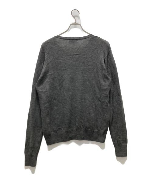 POLO RALPH LAUREN（ポロ・ラルフローレン）POLO RALPH LAUREN (ポロ・ラルフローレン) Vネックニット グレー サイズ:170の古着・服飾アイテム