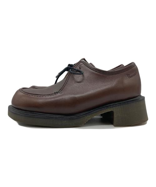 Dr.Martens（ドクターマーチン）Dr.Martens (ドクターマーチン) ヒールモカシンシューズ ブラウン サイズ:6の古着・服飾アイテム