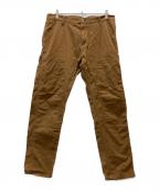 CarHarttカーハート）の古着「ダブルニーパンツ」｜ブラウン