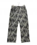 kooiコーイ）の古着「FLOW JACQUARD PANTS」｜ホワイト