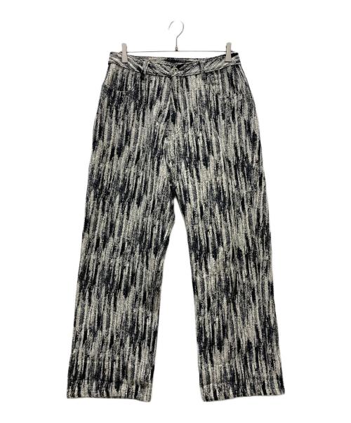 kooi（コーイ）kooi (コーイ) FLOW JACQUARD PANTS ホワイト サイズ:1の古着・服飾アイテム