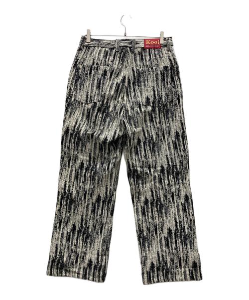 kooi（コーイ）kooi (コーイ) FLOW JACQUARD PANTS ホワイト サイズ:1の古着・服飾アイテム