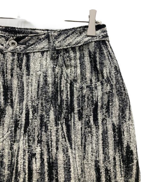 kooi（コーイ）kooi (コーイ) FLOW JACQUARD PANTS ホワイト サイズ:1の古着・服飾アイテム