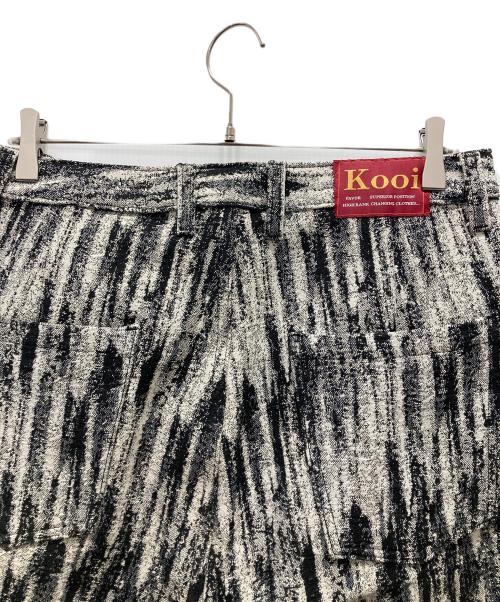 kooi（コーイ）kooi (コーイ) FLOW JACQUARD PANTS ホワイト サイズ:1の古着・服飾アイテム