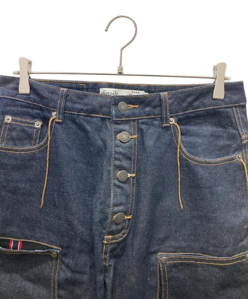 HIGH-GATE（ハイゲート）HIGH-GATE (ハイゲート) デニムパンツ インディゴ サイズ:1の古着・服飾アイテム
