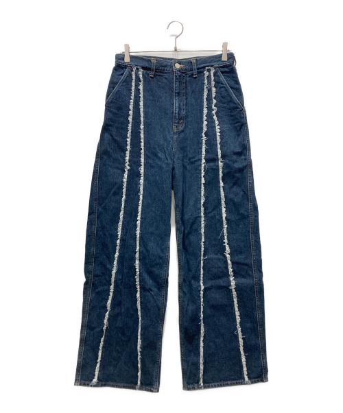 jieda（ジエダ）jieda (ジエダ) EX. Switching Over Denim Pants インディゴ サイズ:1の古着・服飾アイテム