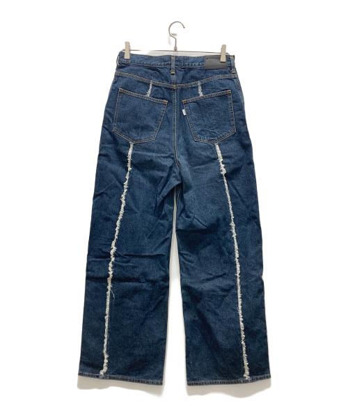 jieda（ジエダ）jieda (ジエダ) EX. Switching Over Denim Pants インディゴ サイズ:1の古着・服飾アイテム