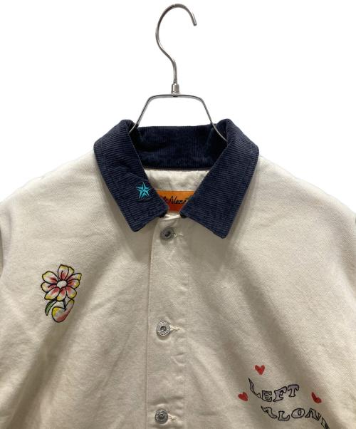 Left Alone（レフトアローン）Left Alone (レフトアローン) カバーオール アイボリー サイズ:Lの古着・服飾アイテム