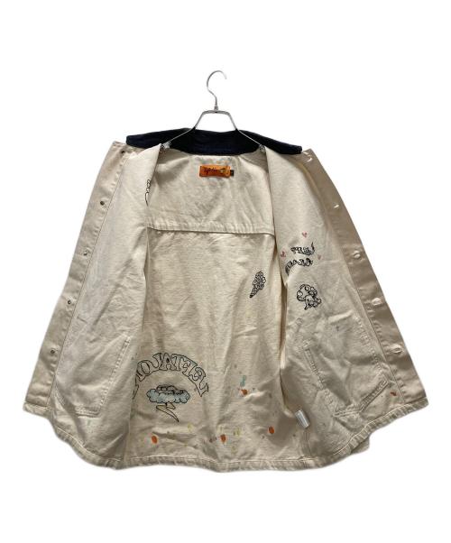 Left Alone（レフトアローン）Left Alone (レフトアローン) カバーオール アイボリー サイズ:Lの古着・服飾アイテム