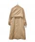 TAUPE (トープ) テトロンウールモーターサイクルコート/Tetron Wool Motor Cycle Coat ベージュ サイズ:01：11000円