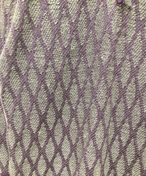 Needles（ニードルズ）Needles (ニードルズ) ニットポロシャツ パープル サイズ:Sの古着・服飾アイテム