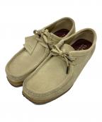 CLARKSクラークス）の古着「Maple Wallabee Lace-up Shoes」｜ベージュ