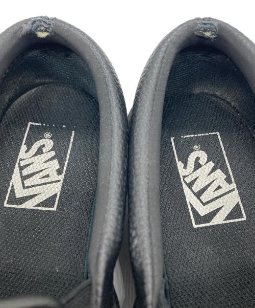 VANS（ヴァンズ）VANS (ヴァンズ) SLIP ON V98CF LEA ブラック サイズ:26.5の古着・服飾アイテム