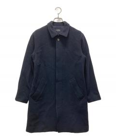 中古・古着通販】A.P.C. (アーペーセー) ウール混コート ネイビー