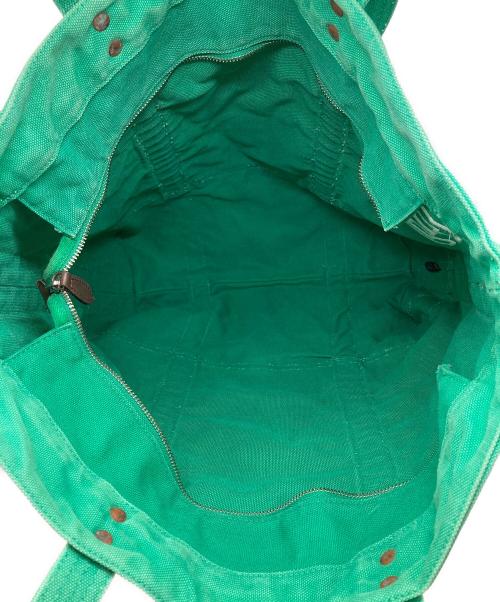 POLO RALPH LAUREN（ポロ・ラルフローレン）POLO RALPH LAUREN (ポロ・ラルフローレン) トートバッグ グリーンの古着・服飾アイテム