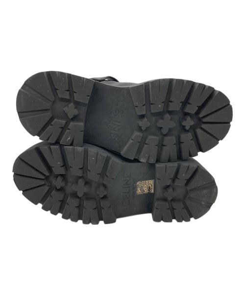 CELINE（セリーヌ）CELINE (セリーヌ) トリオンフパテントレザーシューズ ブラック サイズ:35の古着・服飾アイテム