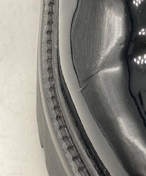 CELINE（セリーヌ）CELINE (セリーヌ) トリオンフパテントレザーシューズ ブラック サイズ:35の古着・服飾アイテム