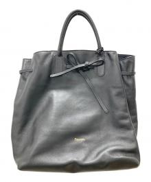 repetto（レペット）の古着「アラベスク レザートートバッグ/Arabesque Shopping Bag」｜ブラック
