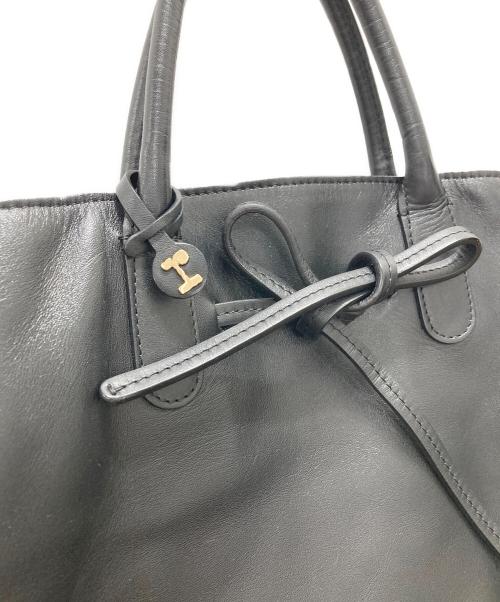 repetto（レペット）Repetto (レペット) アラベスク レザートートバッグ/Arabesque Shopping Bag ブラックの古着・服飾アイテム