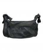 Vivienne Westwoodヴィヴィアンウエストウッド）の古着「ミニオーブ金具 レザーショルダーバッグ」｜ブラック