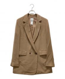 Sov.（ソブ）の古着「スリーブ切替テーラードジャケット」｜ベージュ