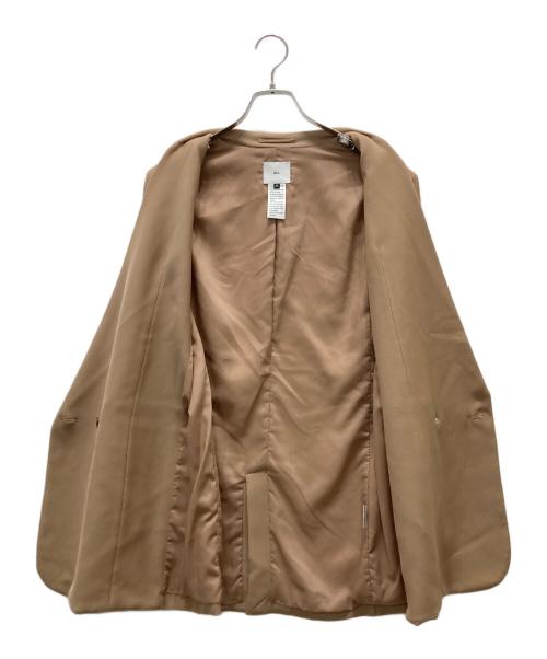 Sov.（ソブ）Sov. (ソブ) スリーブ切替テーラードジャケット ベージュ サイズ:38の古着・服飾アイテム