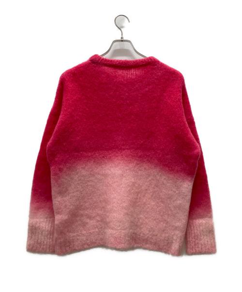 MACPHEE（マカフィー）MACPHEE (マカフィー) ディップダイモヘヤ クルーネックプルオーバー ピンク サイズ:34の古着・服飾アイテム