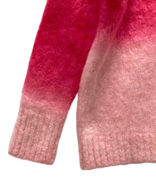 MACPHEE（マカフィー）MACPHEE (マカフィー) ディップダイモヘヤ クルーネックプルオーバー ピンク サイズ:34の古着・服飾アイテム