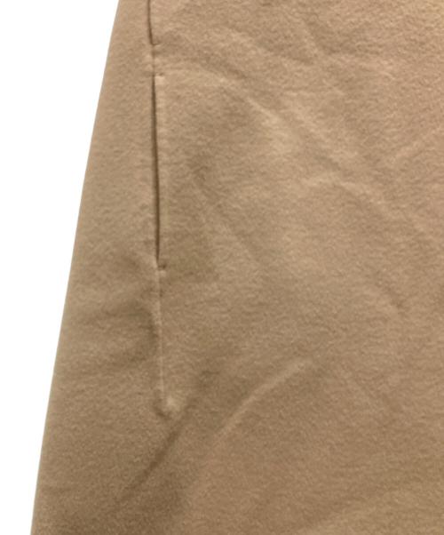 DRAWER（ドゥロワー）DRAWER (ドゥロワー) ウールケヌキ ノースリーブ ワンピース ベージュ サイズ:36の古着・服飾アイテム